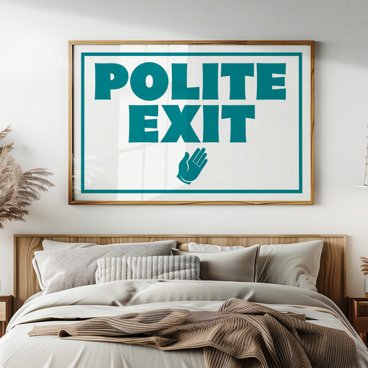 A Very Polite Exit