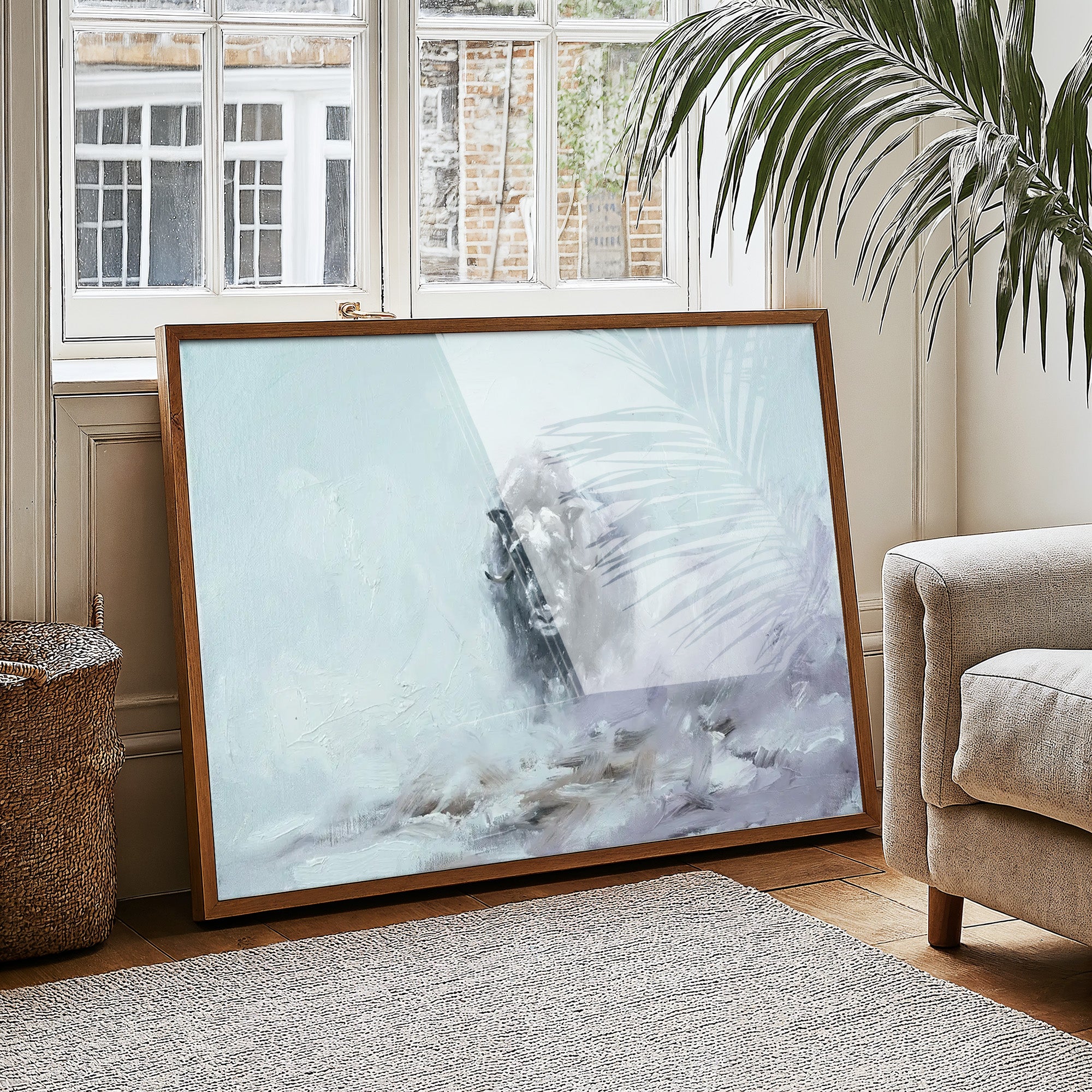 Musk Ox in the Whiteout