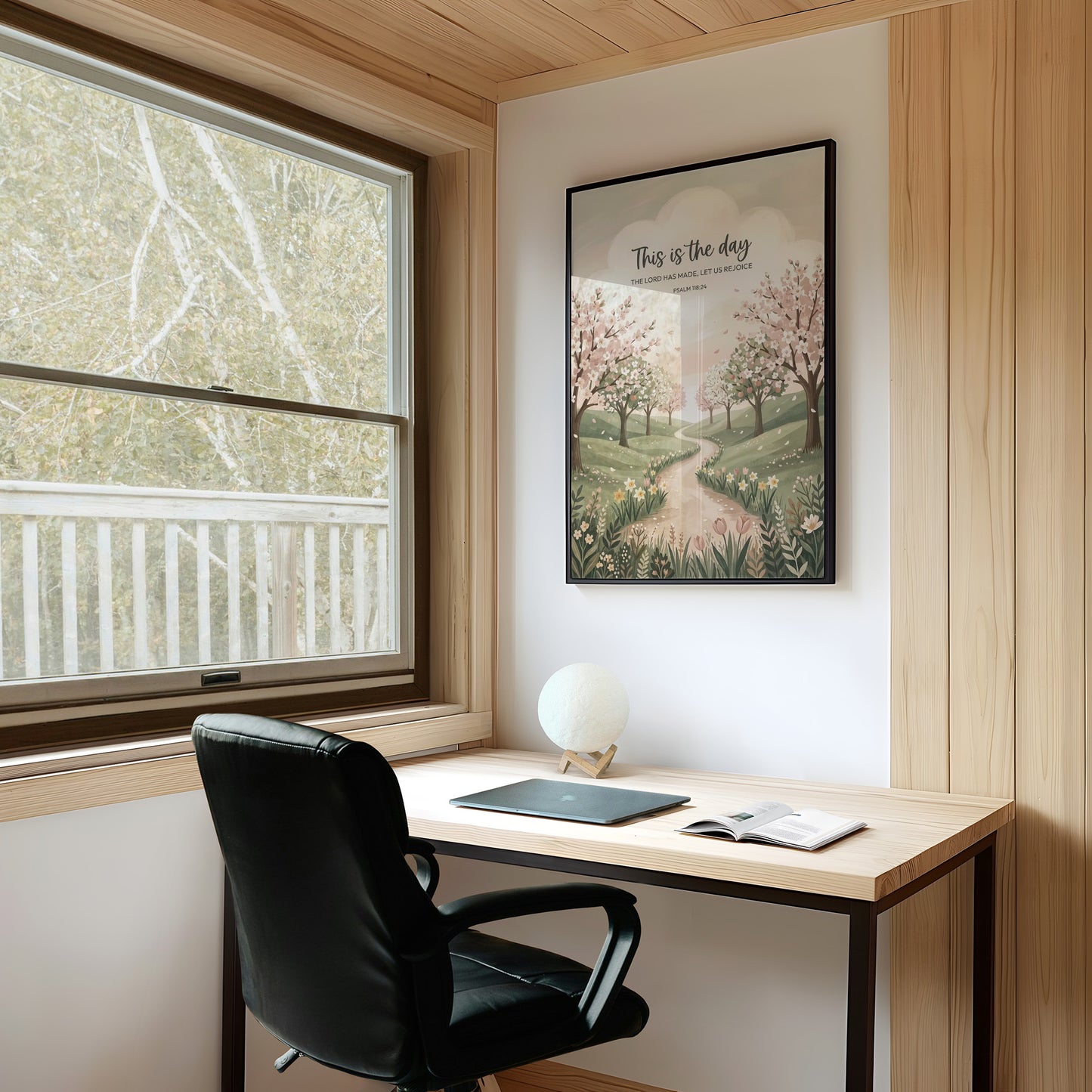 This Is the Day: Spring Scripture Print