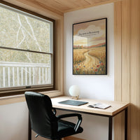Joy Comes in the Morning: Harvest Scripture Print