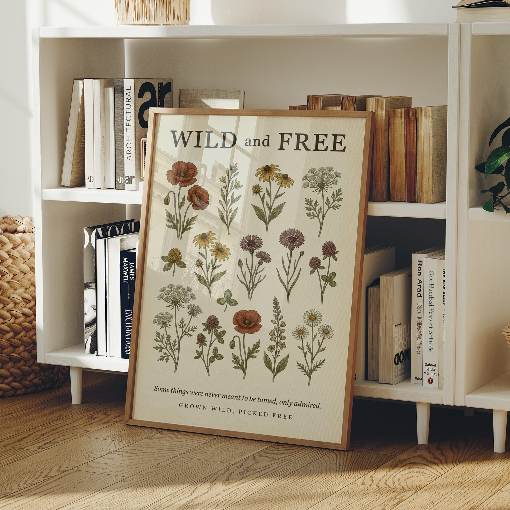 Wild and Free: Vintage Wildflower Chart