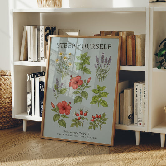 Steep Yourself: Vintage Herbal Tea Chart
