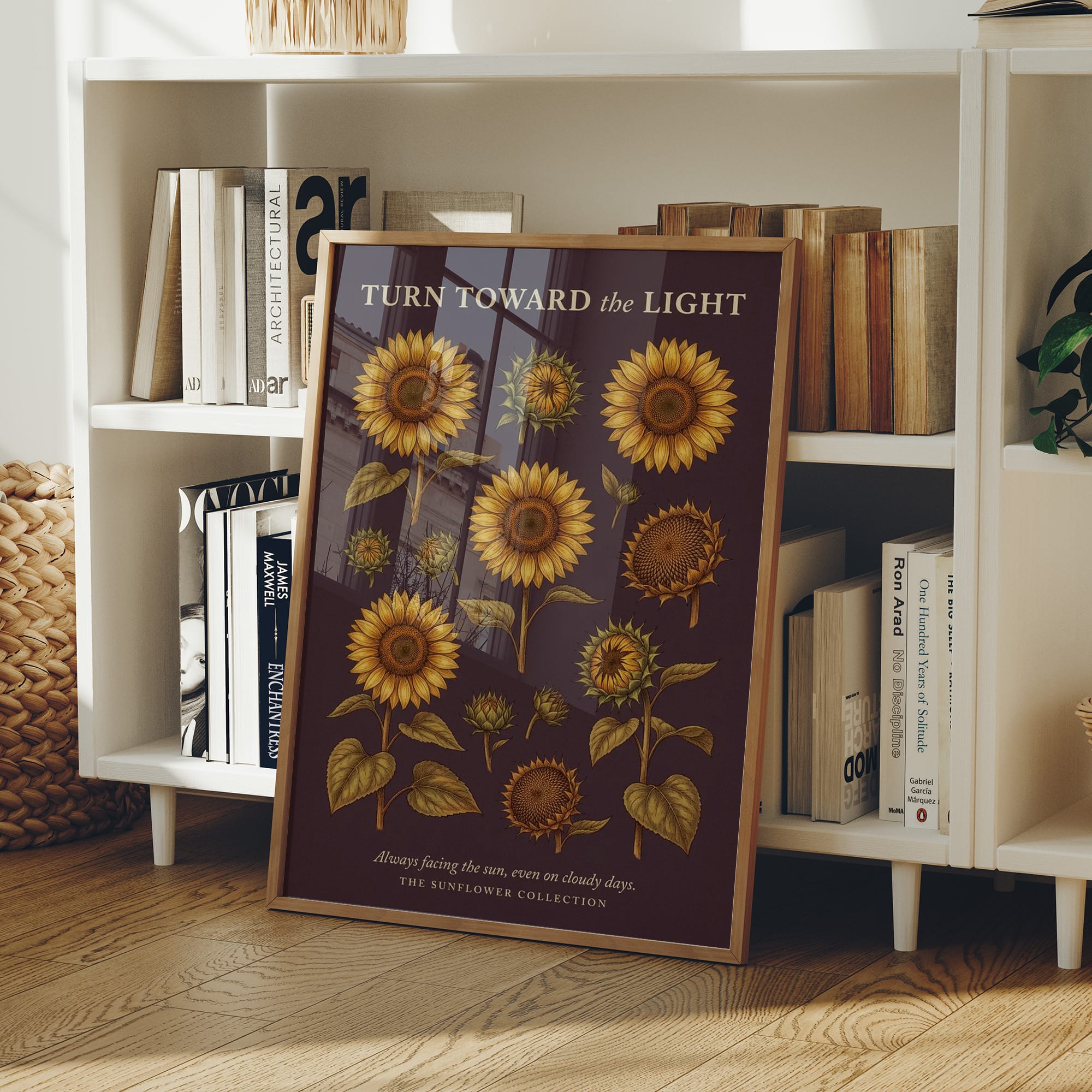 Turn Toward the Light: Vintage Sunflower Chart
