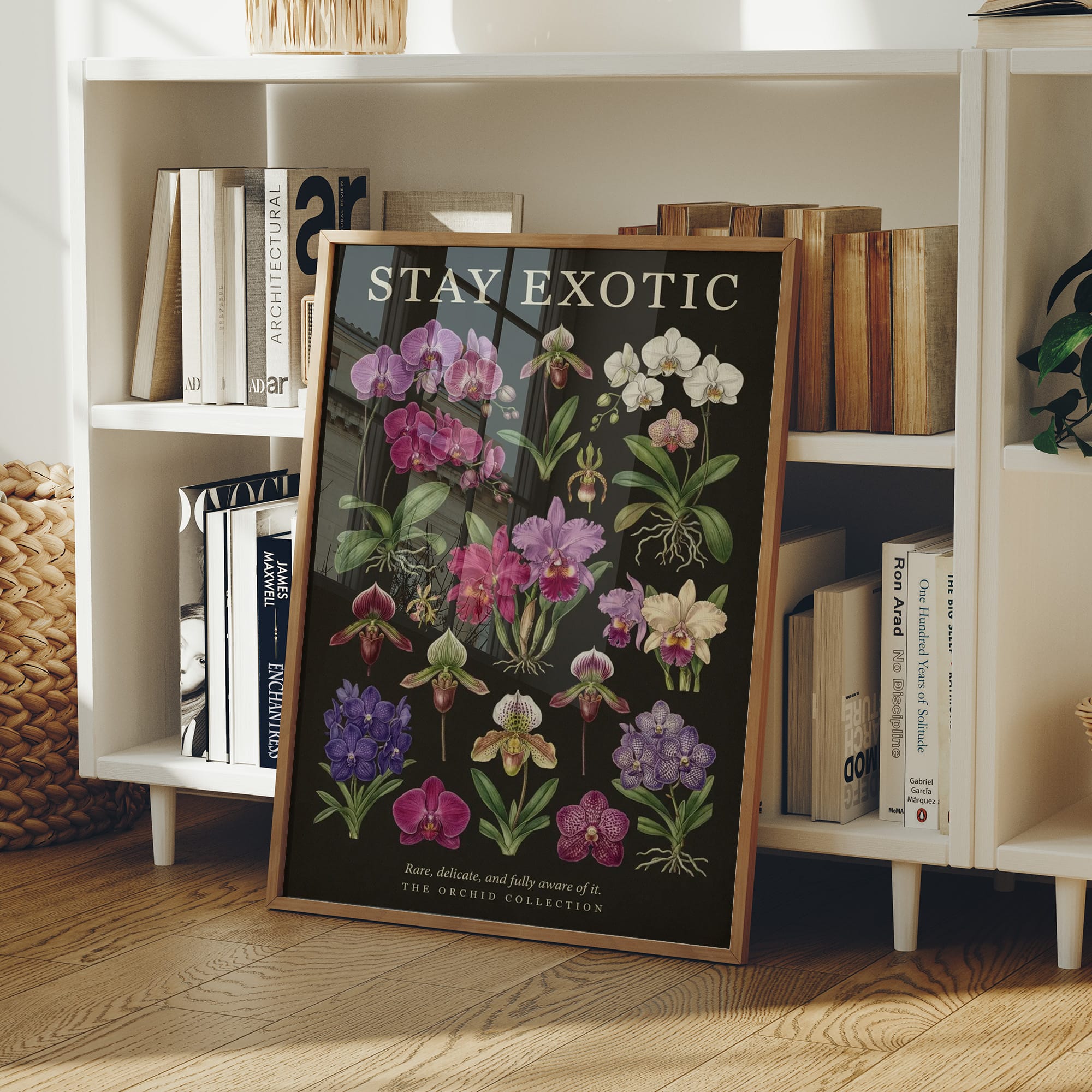 Stay Exotic: Vintage Orchid Chart