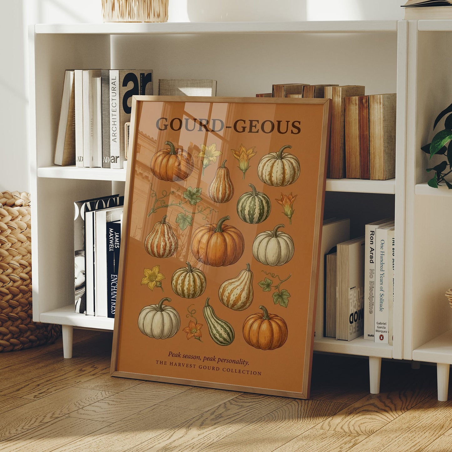 Gourd-geous: Vintage Harvest Gourd Chart