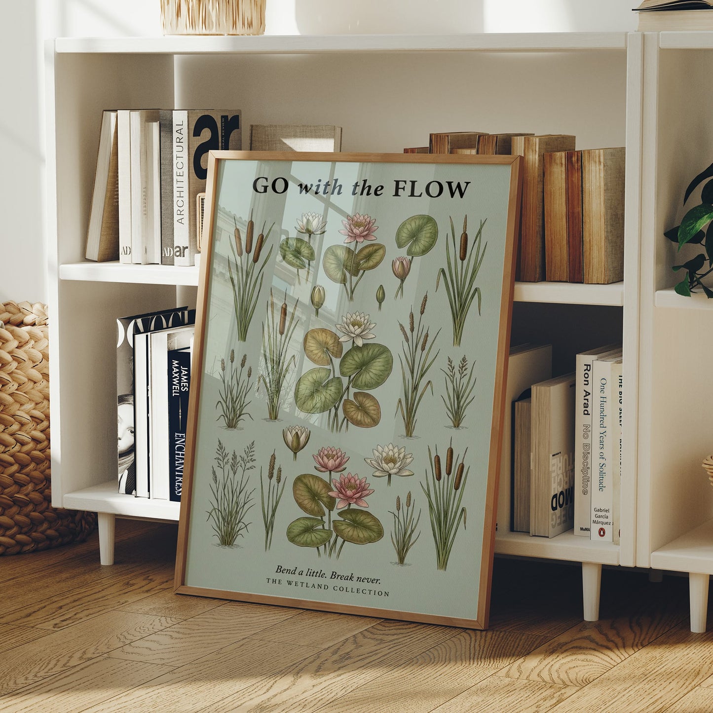 Go with the Flow: Vintage Wetland Chart