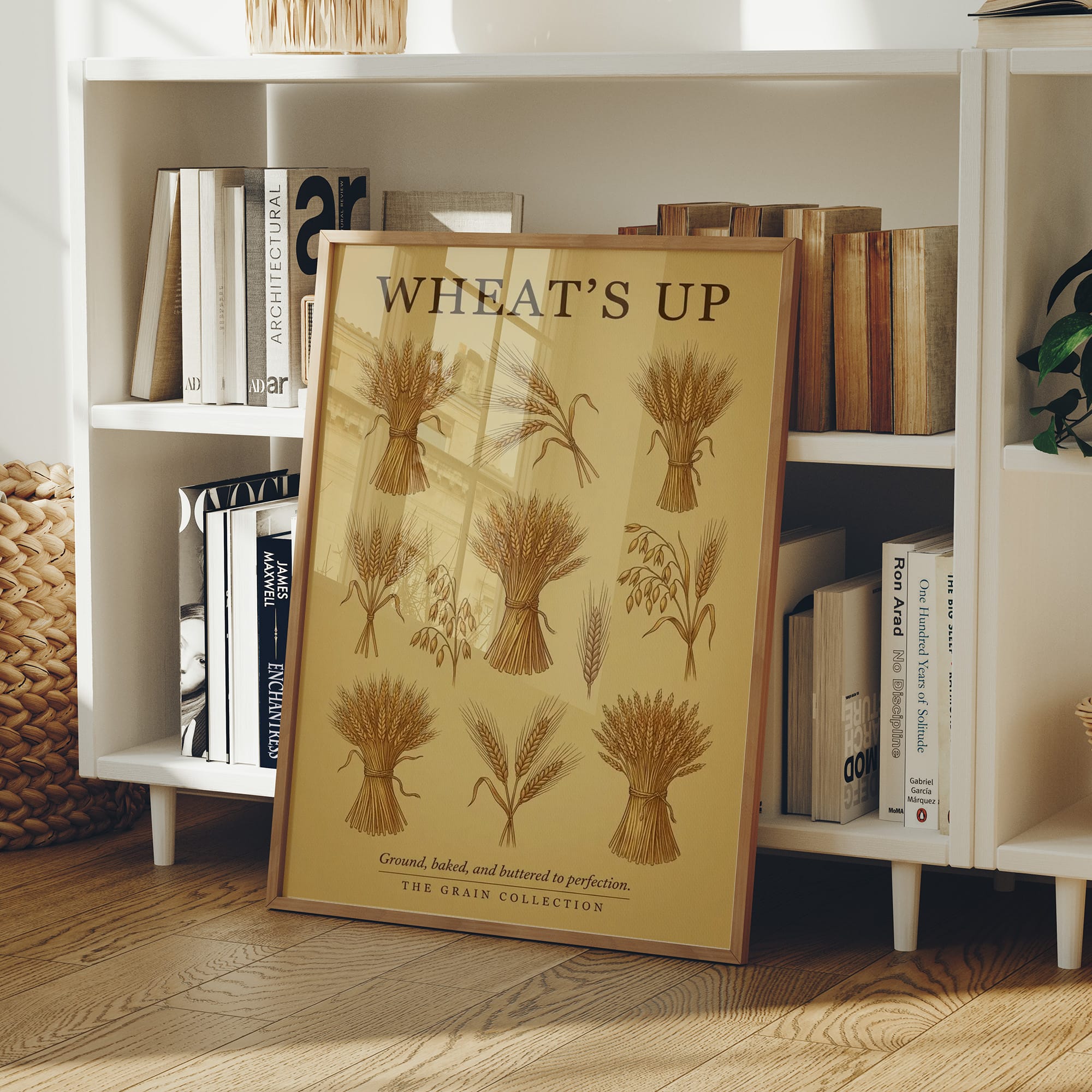Wheat's Up: Vintage Grain Sheaf Chart