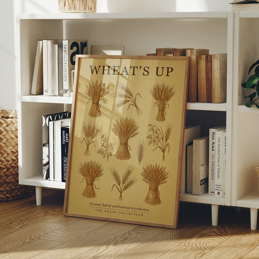 Wheat's Up: Vintage Grain Sheaf Chart
