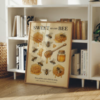 Sweet as Can Bee: Vintage Honeybee Chart