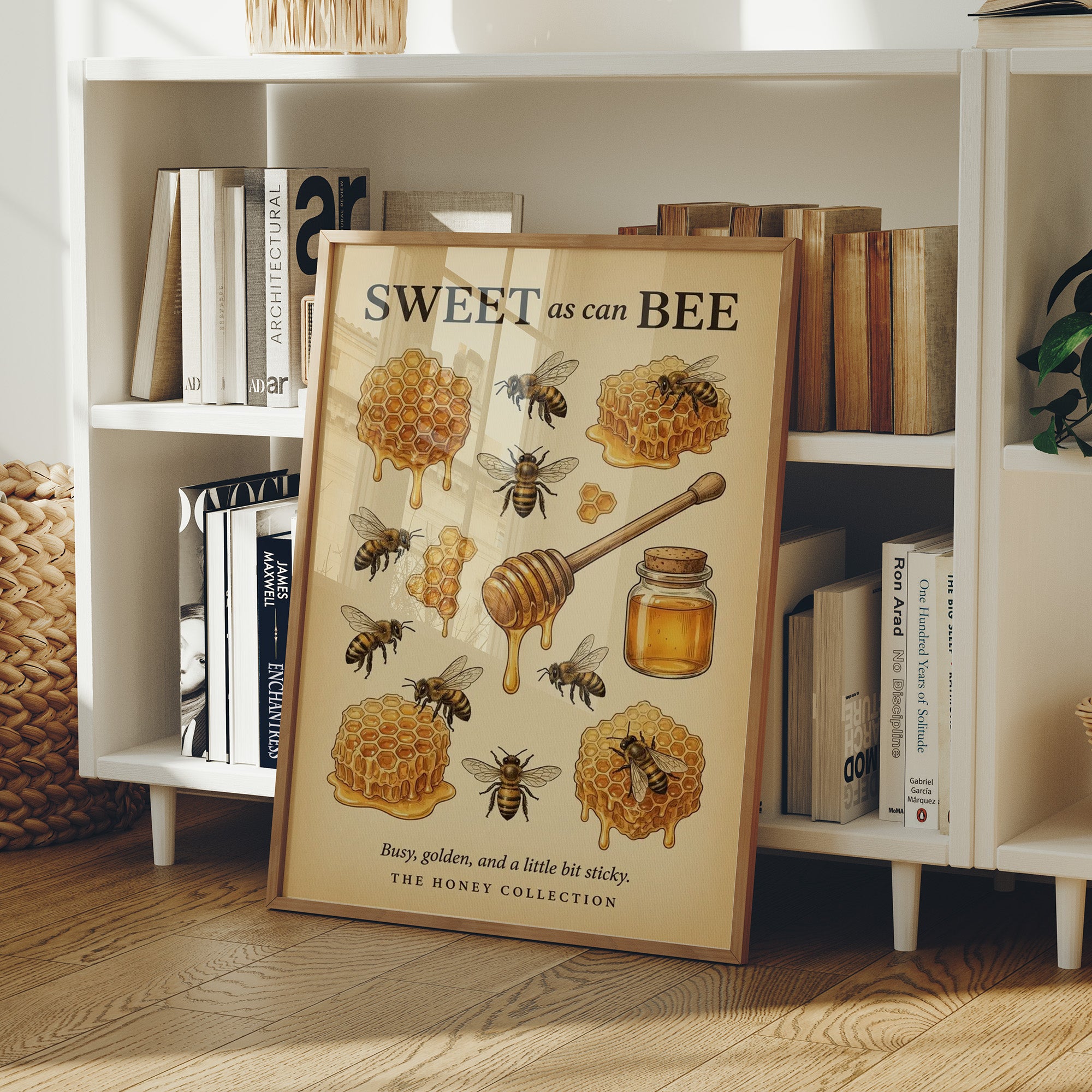 Sweet as Can Bee: Vintage Honeybee Chart
