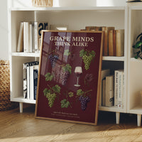 Grape Minds Think Alike: Vintage Vineyard Chart