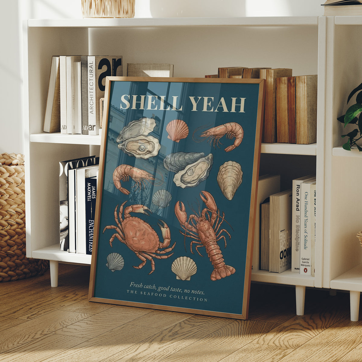 Shell Yeah: Vintage Seafood Chart
