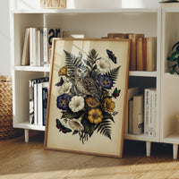 The Owl's Moonflower Bower