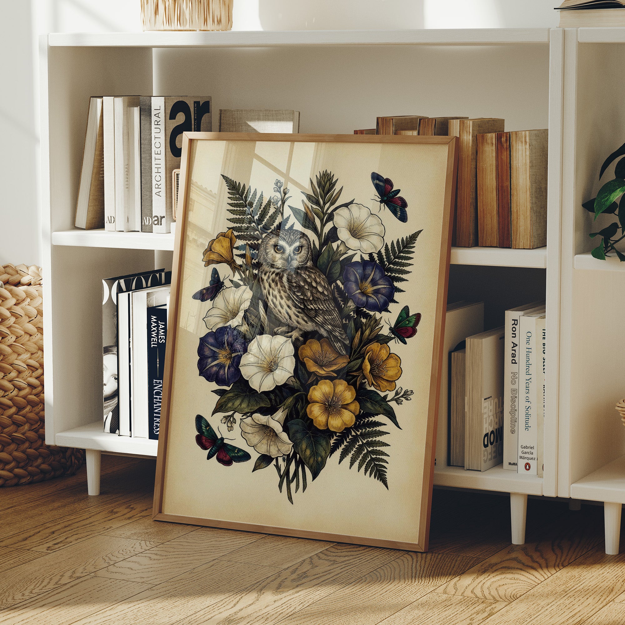 The Owl's Moonflower Bower
