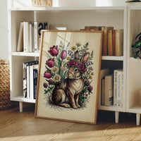 The Rabbit's Tulip Crown