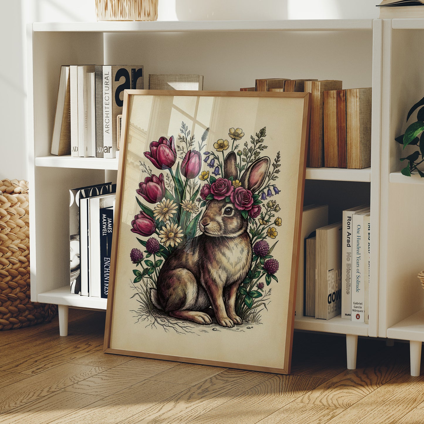 The Rabbit's Tulip Crown