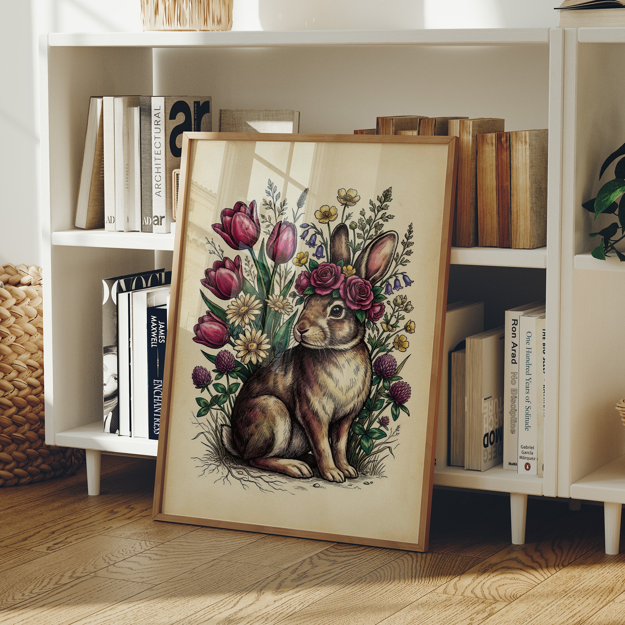 The Rabbit's Tulip Crown