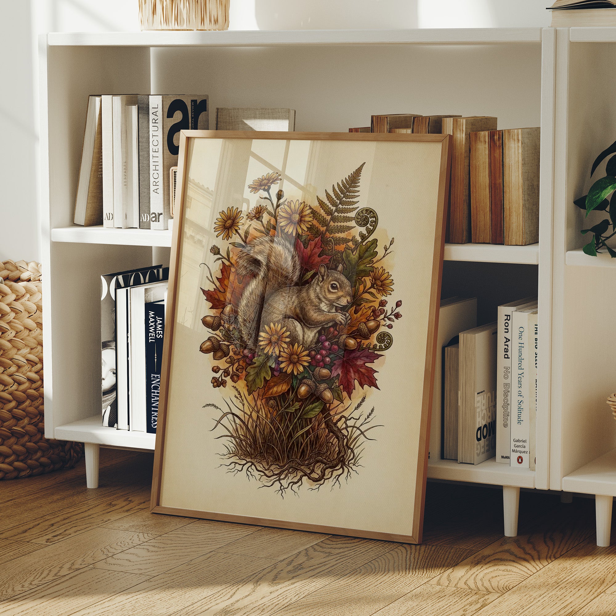 Squirrel's Autumn Harvest