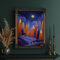 The Witch's Moonlit Path