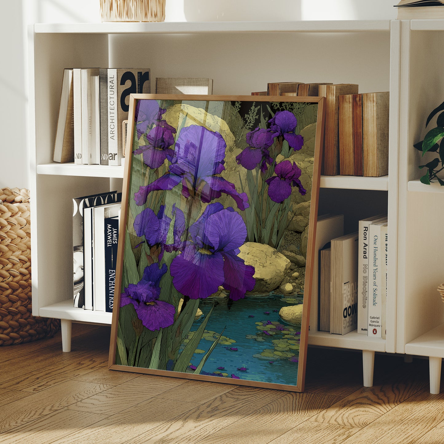 Irises at the Water's Edge