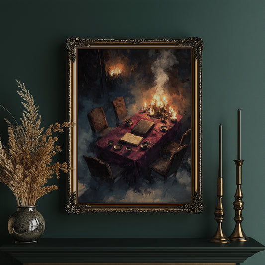 Candlelit Table, Unread Pages