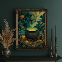 Cauldron Steaming in the Undergrowth