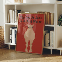 Storing Up Sass, Not Just Water