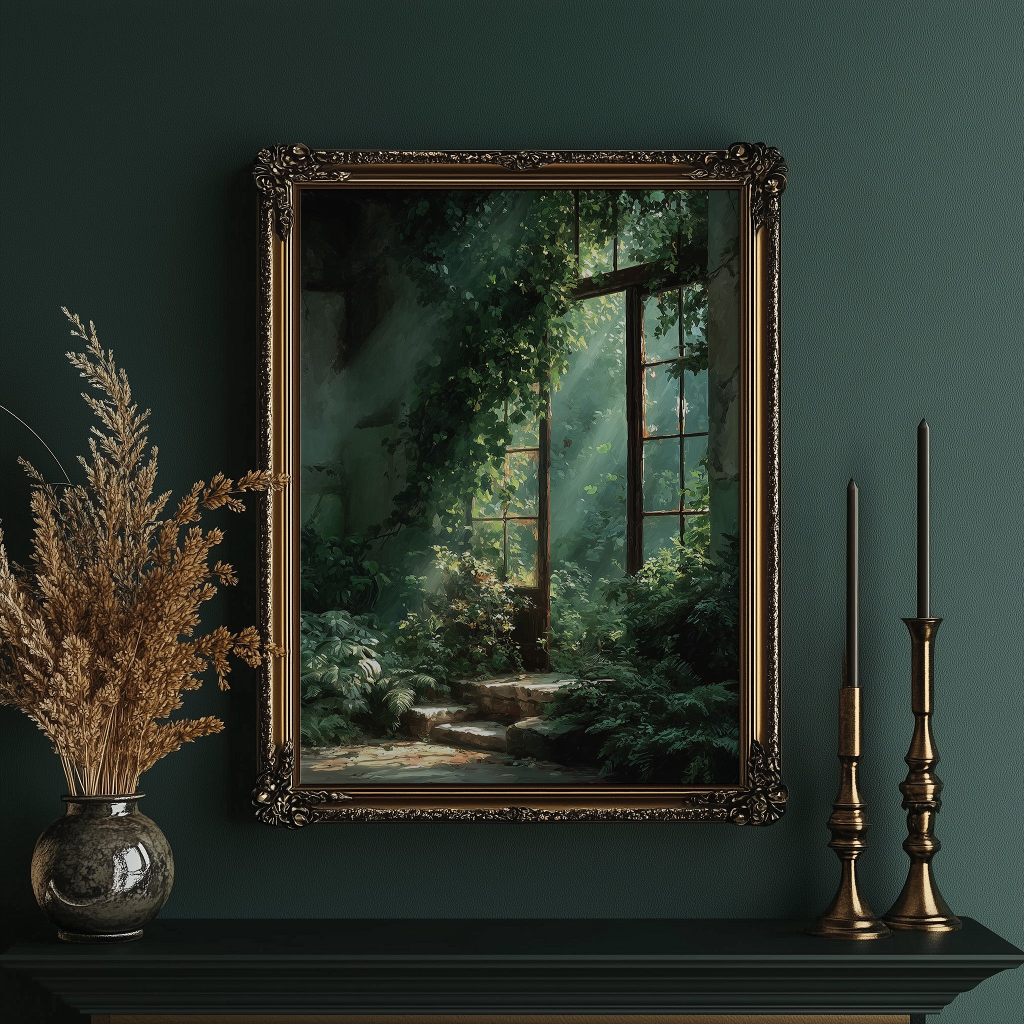 Where Nature Took the Room Back