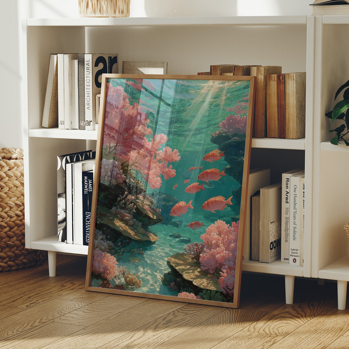 Reef of Sunlit Coral