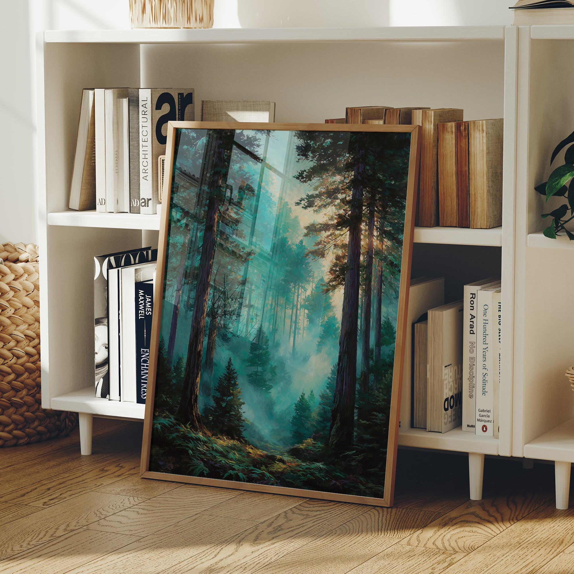 Teal Hush of the Woods