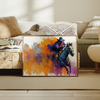 Cowboy in Full Color Burst