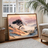 The Windswept Solitary Tree