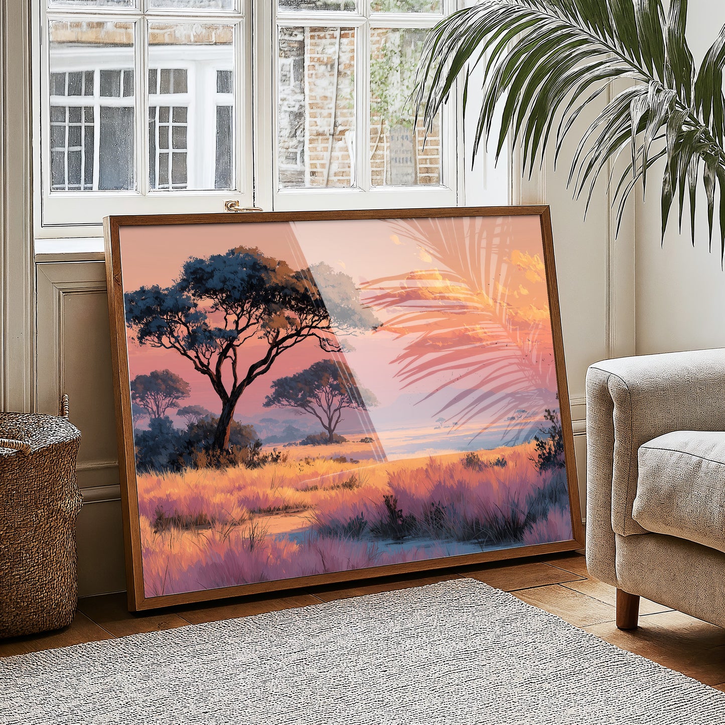 Savanna at Golden Dusk