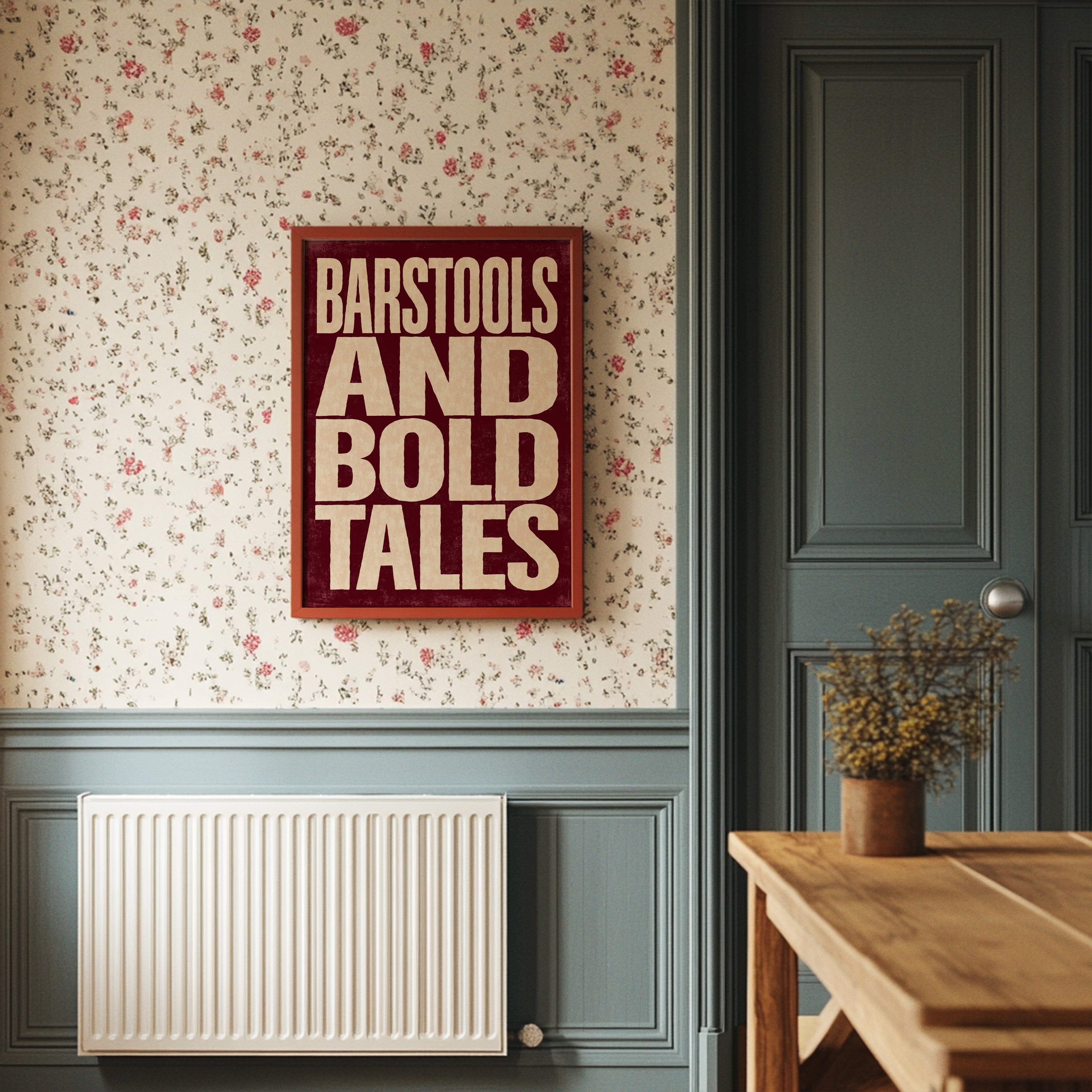 Barstools and Bold Tales