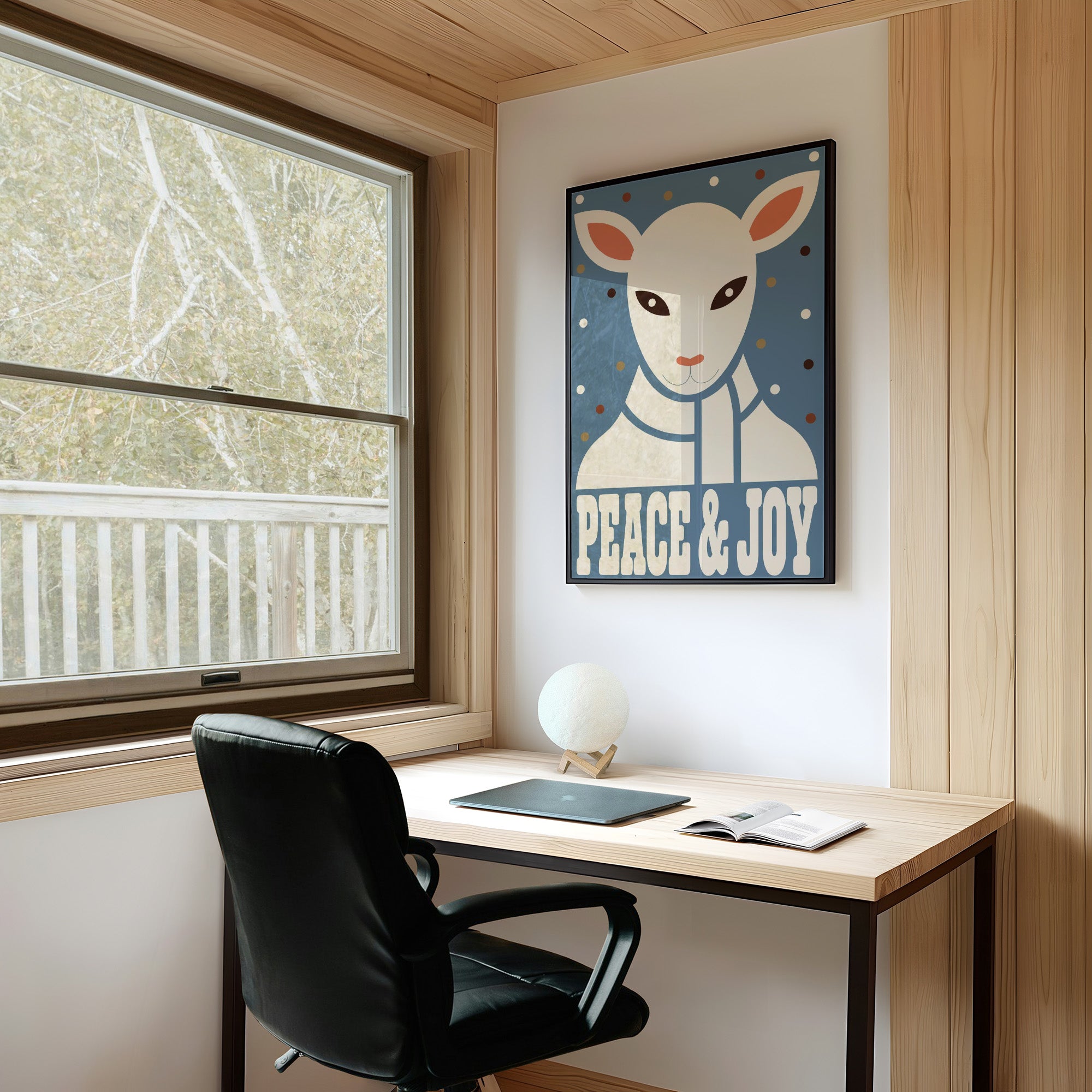 Modernist Lamb Portrait