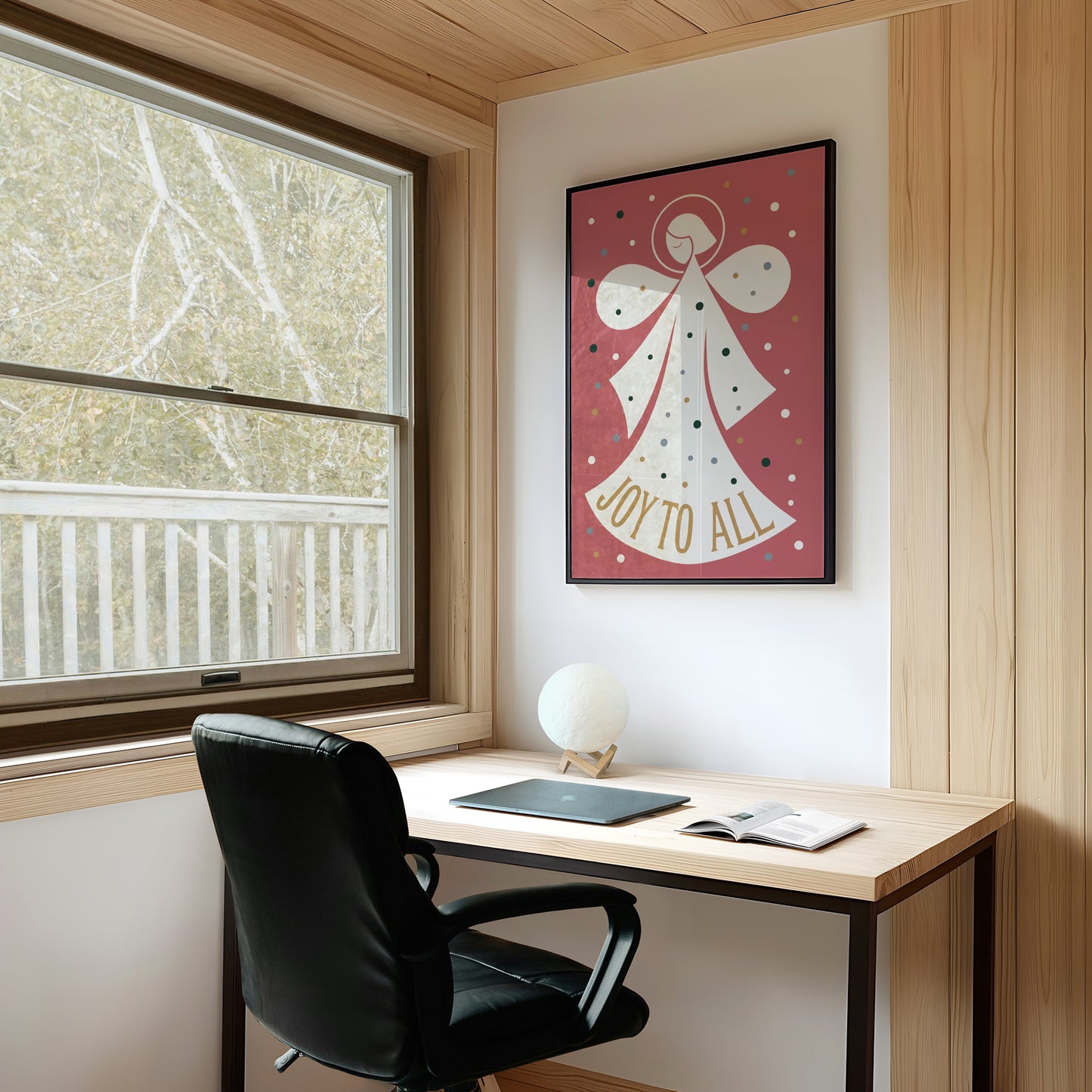 Modernist Angel Portrait