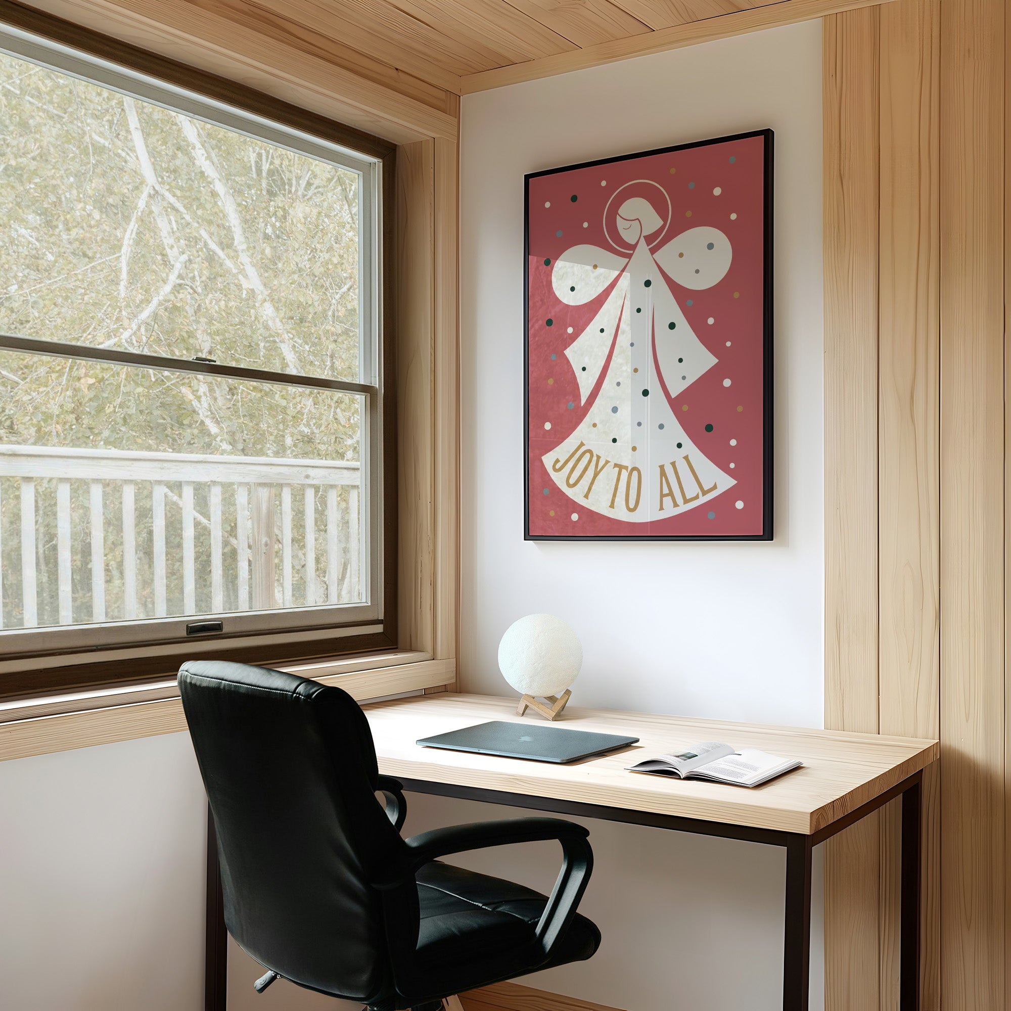 Modernist Angel Portrait