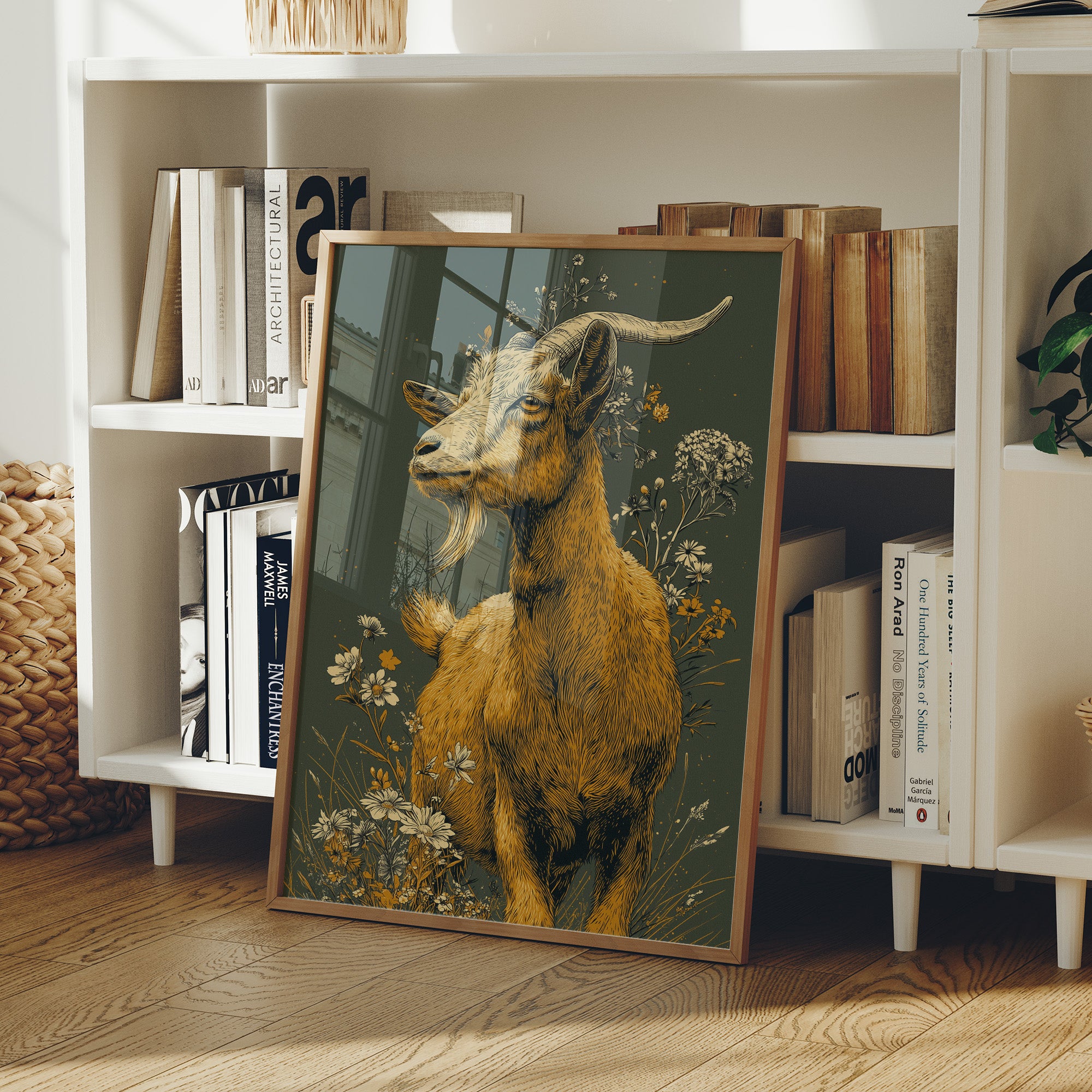 Bearded Goat in Bloom
