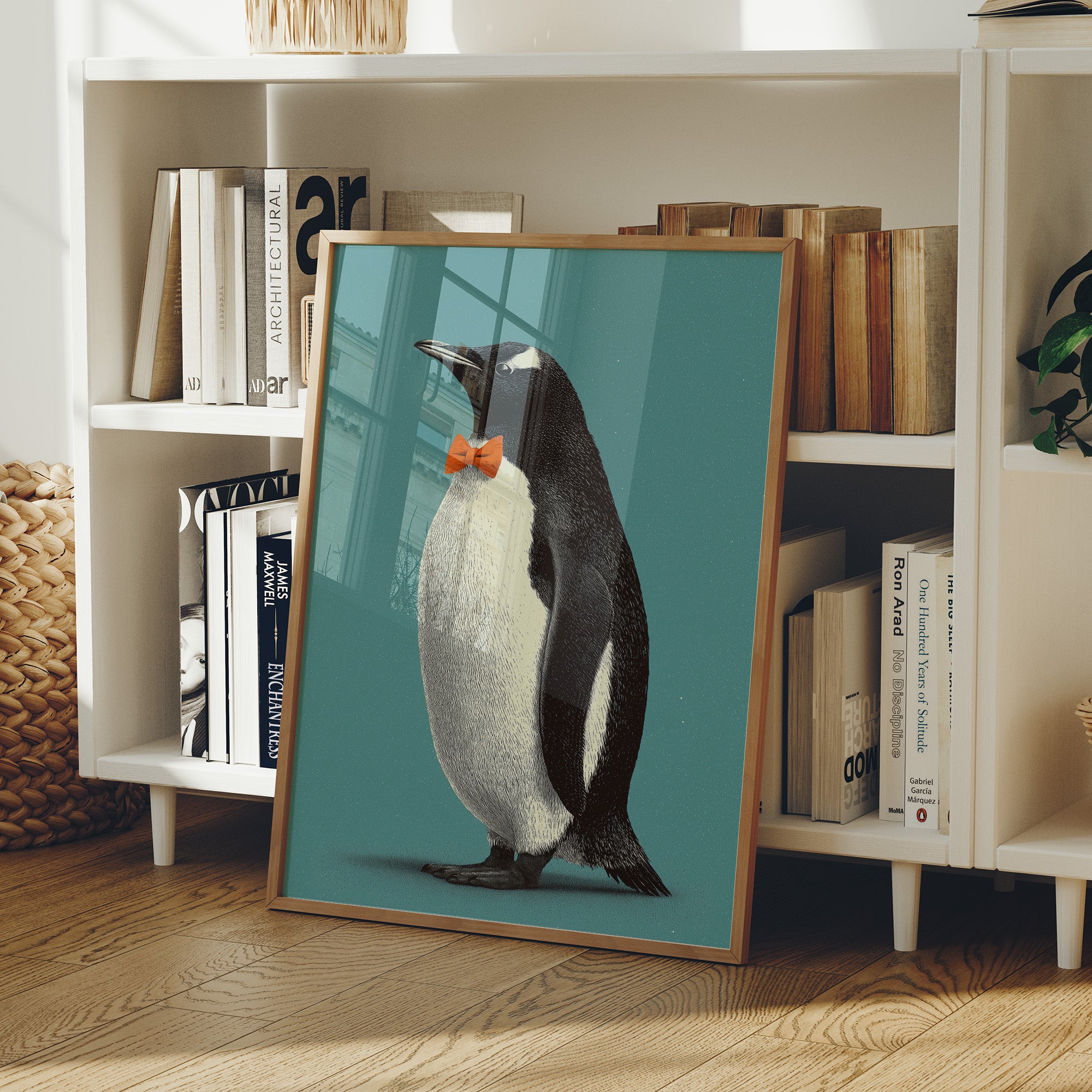 Formal Feathers on Teal