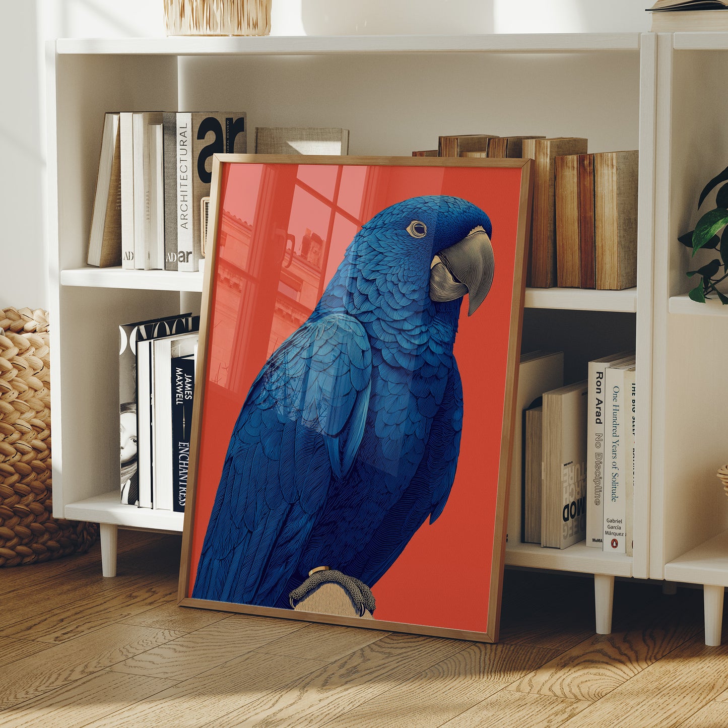 Cobalt Macaw Portrait