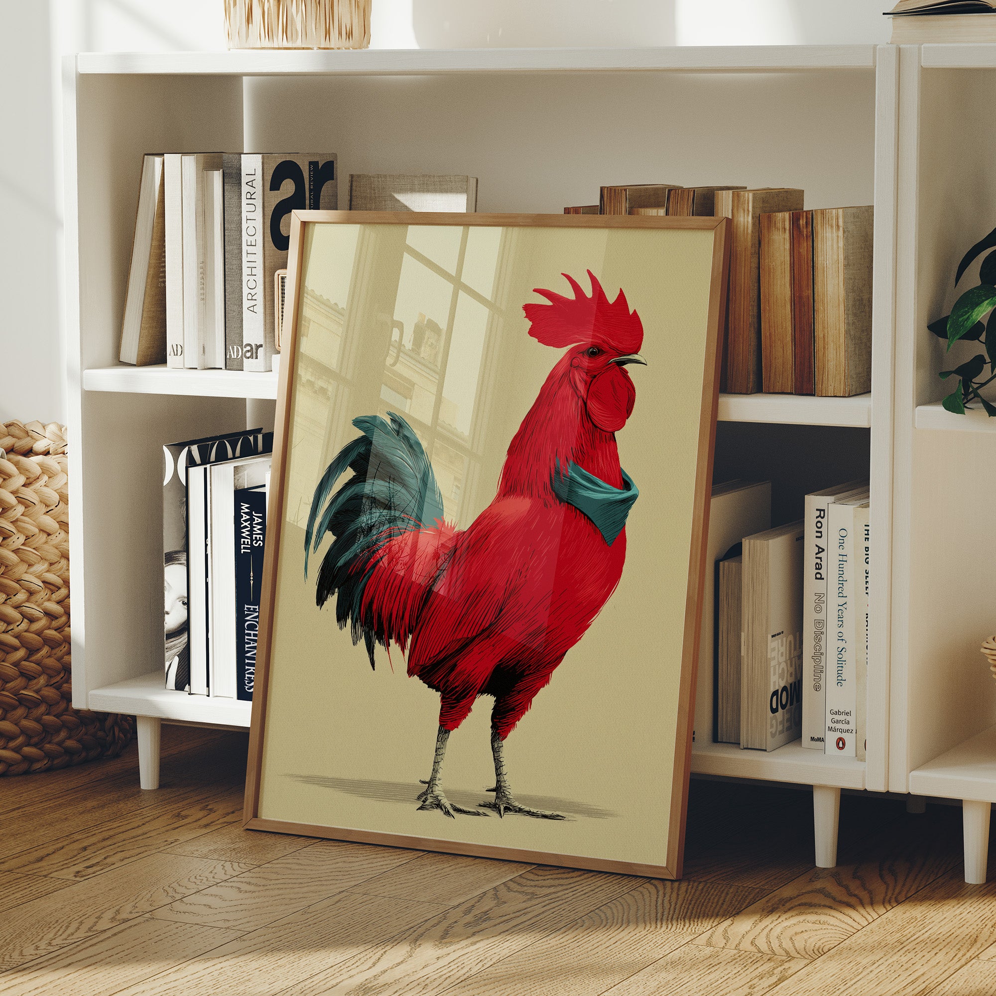 Scarlet Rooster Stance