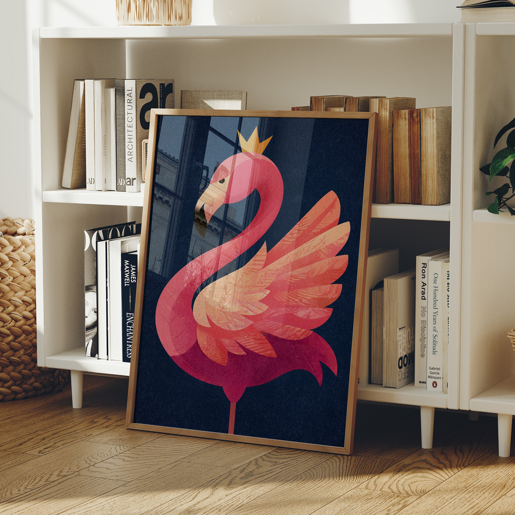 Flamingo Queen, Feathered Crown