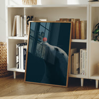 Seal Balancing Red Moon