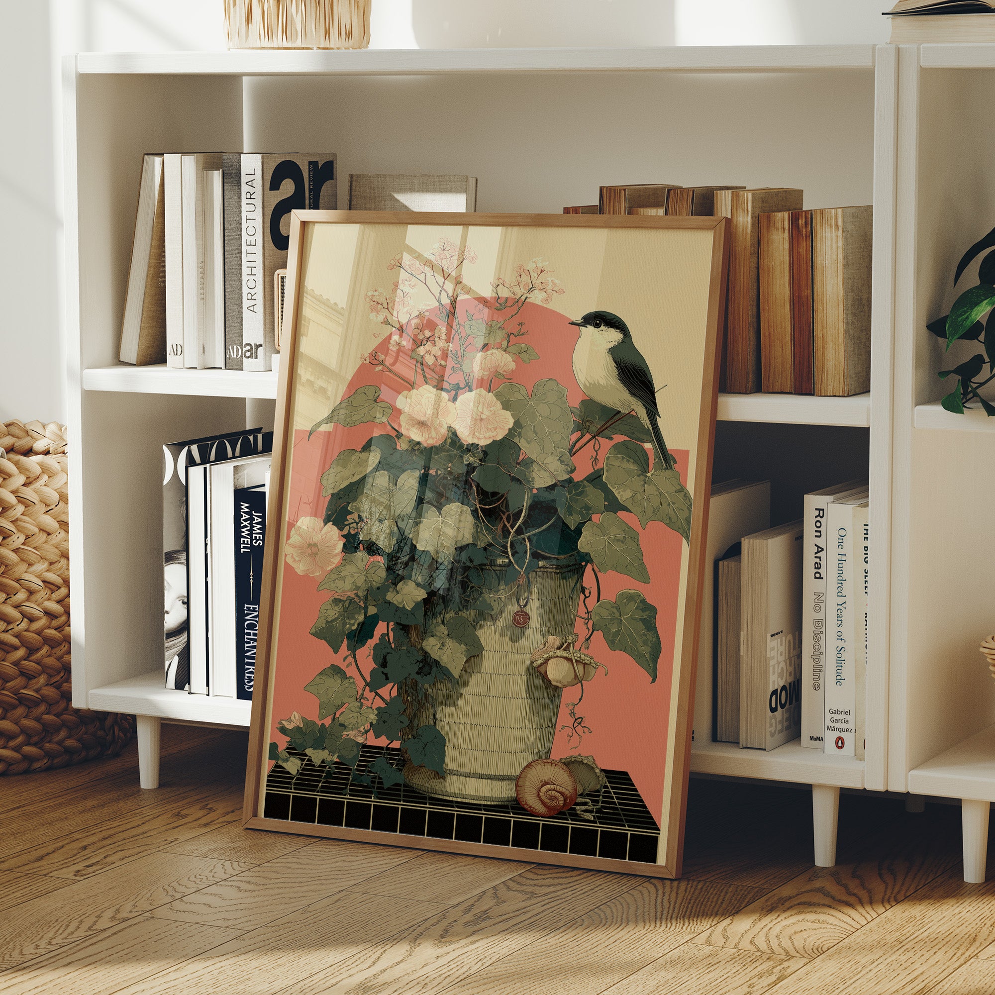 Ivy and Evening Light