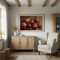 Antique Baubles in Rose and Rust