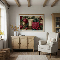Songbird by Candlelight and Peonies