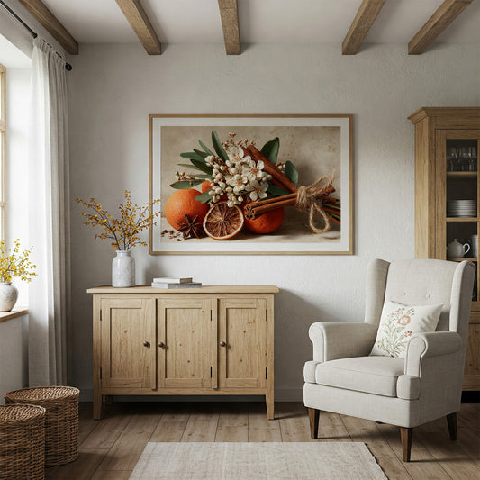 Cinnamon Sticks and Orange Blossom