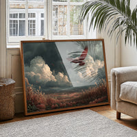 Eagle Over the Autumn Valley