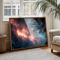 Winter Nebula Above the Pines