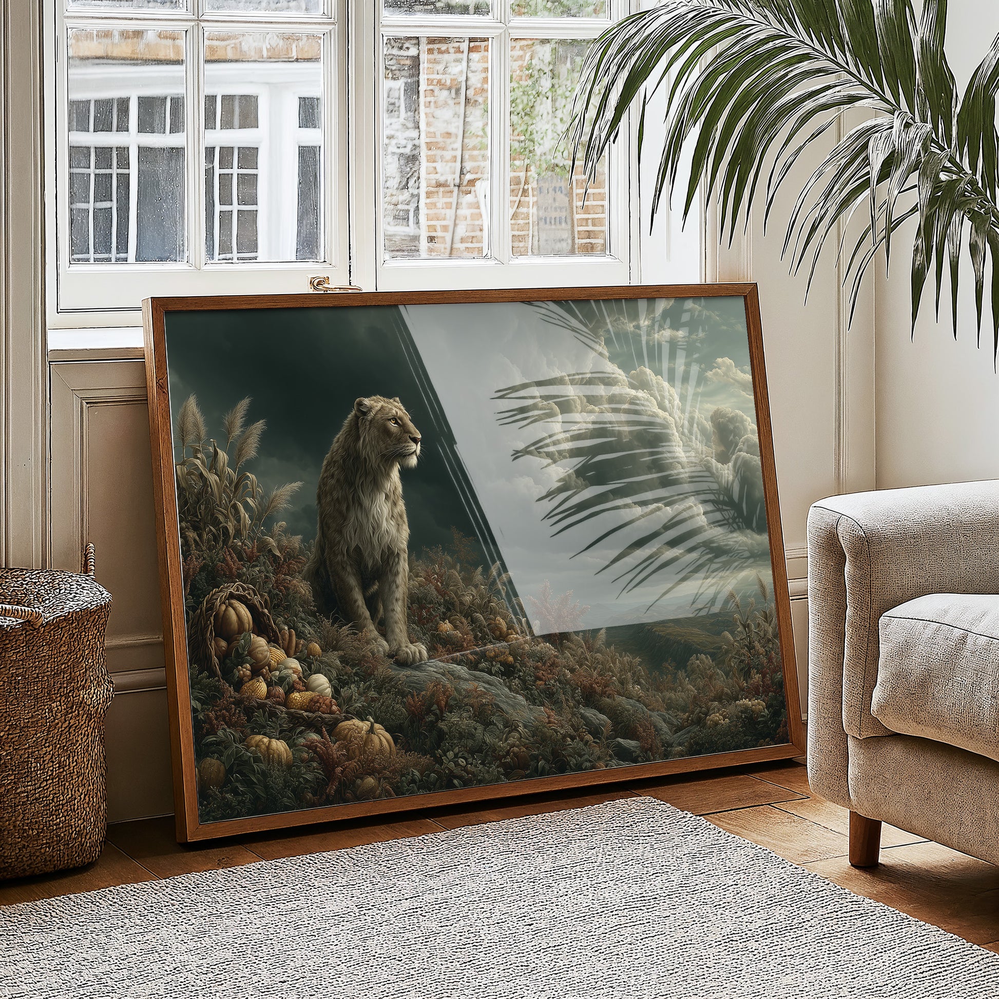 Lion Watch Over the Harvest